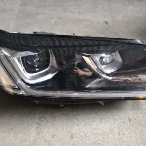 Volkswagen Touareg 7P Front Right Bi-Xenon / LED Headlight Black OEM 7P1941034A