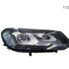 Volkswagen Touareg II Front Right Xenon / LED Headlight Black OEM 7P2941752