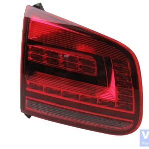 Volkswagen Tiguan 5N Facelift Rear Left LED Inner Tail Light Black OEM 5N0945307