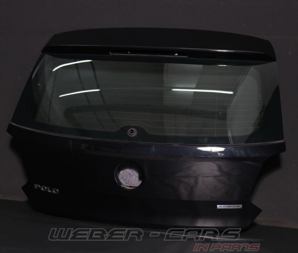 Volkswagen Polo 6R / 6C Rear Tailgate Black OEM 6R6827025D