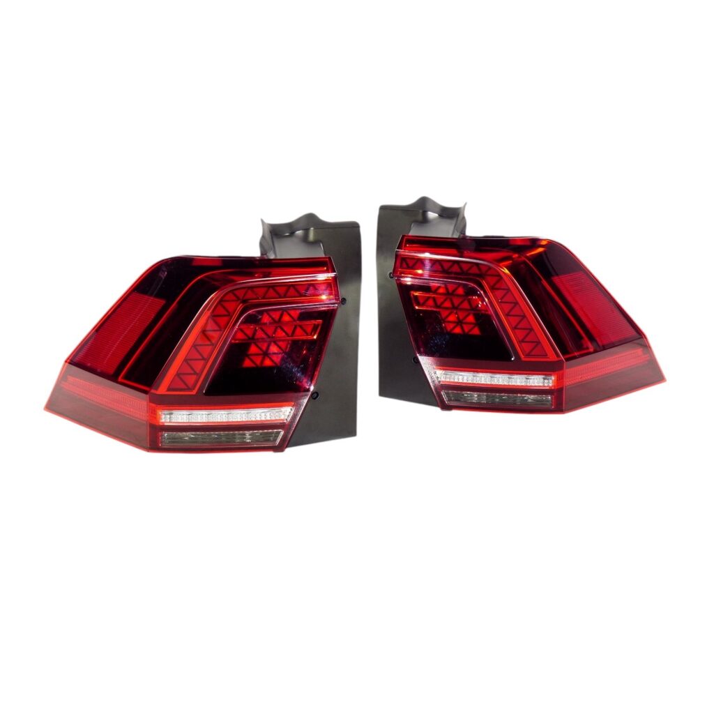 Volkswagen Tiguan II / AD1 Rear Left / Right LED Outer Tail Light Set Black