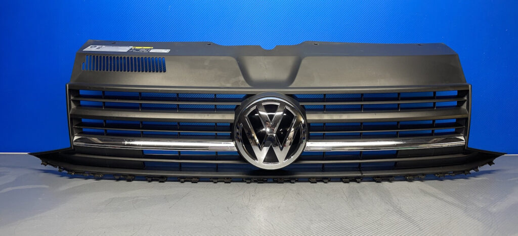 Volkswagen Transporter T6 Front Grille Black OEM 7E0853651A
