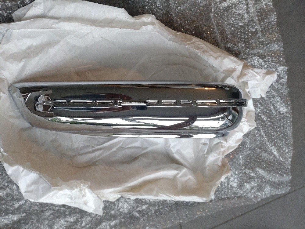 Mercedes W123 Rear Left Bumper Corner Chrome OEM 1238800371