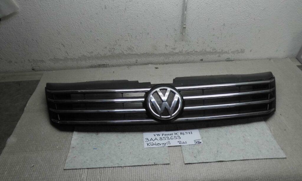 Volkswagen Passat Front Grille OEM 3AA853653