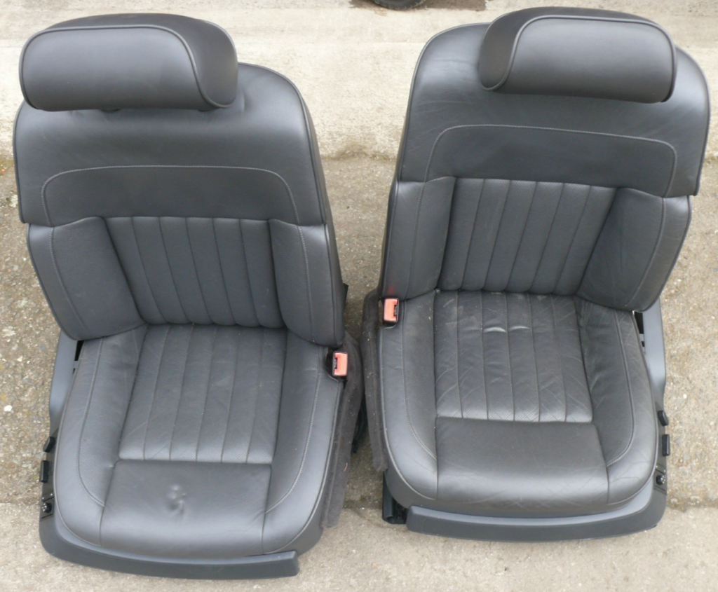 Volkswagen Phaeton 3D Front Seat Pair Anthracite