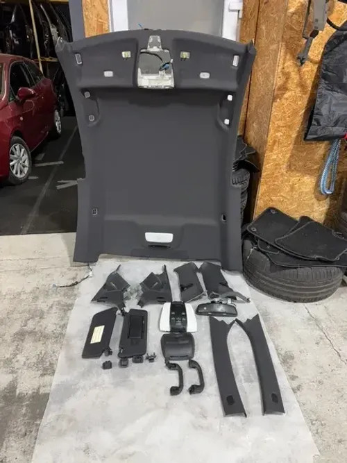 Mercedes C-Class W204 Coupe Headliner Set Black OEM A2046903150