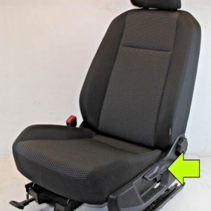Volkswagen Polo AW1 / BZ1 Front Left Seat Black