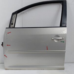 Volkswagen Touran 1T3 Facelift Front Left Door Silver OEM 1T0831055AB