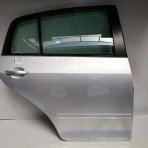 Volkswagen Golf Plus 5M Rear Right Door Shell Reflex Silver Metallic OEM 5M0833302M