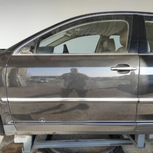 Volkswagen Phaeton GP1 Front Left Door Shell Tarantella Black Metallic OEM 3D4831055Q