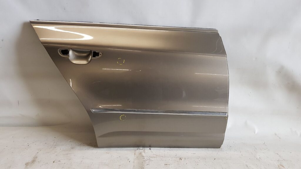 Volkswagen CC 35 Rear Right Door Shell Light Brown Metallic OEM 3C8833312