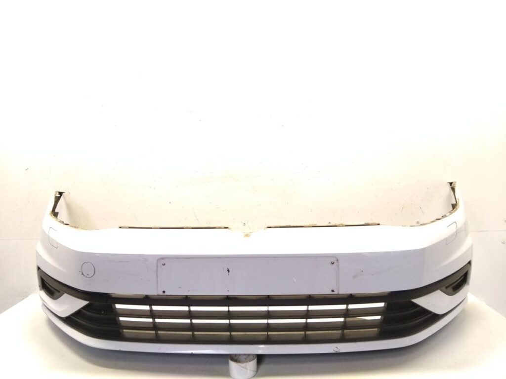 Volkswagen Golf VII Front Bumper Pure White OEM 5G0807221FL