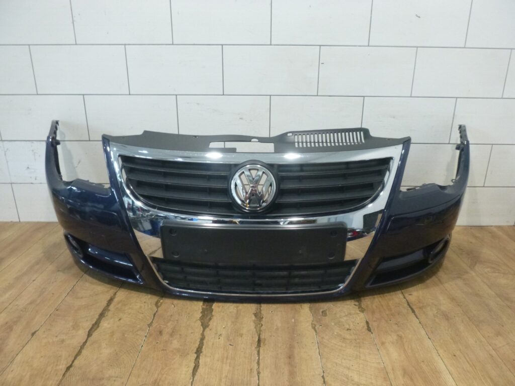 Volkswagen Eos 1F Front Bumper Blue OEM 1Q0807217