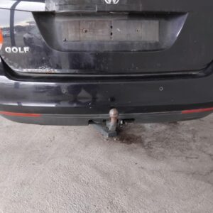 Volkswagen Golf Variant V Rear Bumper Deep Black Pearl OEM 1K9807417BGRU