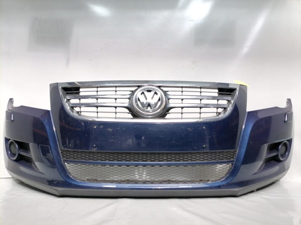 Volkswagen Tiguan I / 5N Front Bumper Shadow Blue OEM 5N0807221