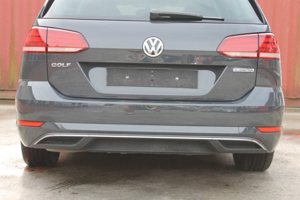 Volkswagen Golf Variant VII Rear Bumper Grey OEM 5G9807305E