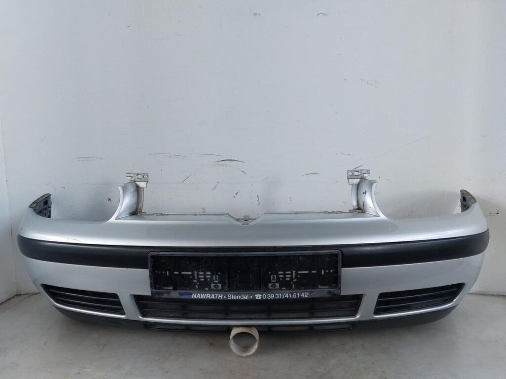 Volkswagen Golf IV / 1J Front Bumper Reflex Silver Metallic OEM 1J0807217CGRU