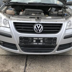 Volkswagen Polo 9N3 Front Bumper Reflex Silver Metallic OEM 6Q0807217FGRU