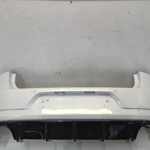 Volkswagen Golf VII Rear Bumper Oryx White Metallic