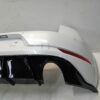 Volkswagen Golf VII Rear Bumper Oryx White Metallic