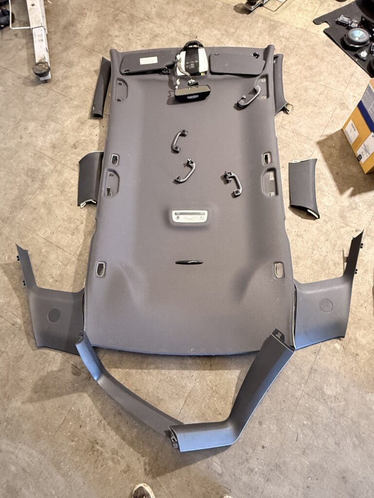 Mercedes GLK X204 Headliner Set Black OEM A2046902650