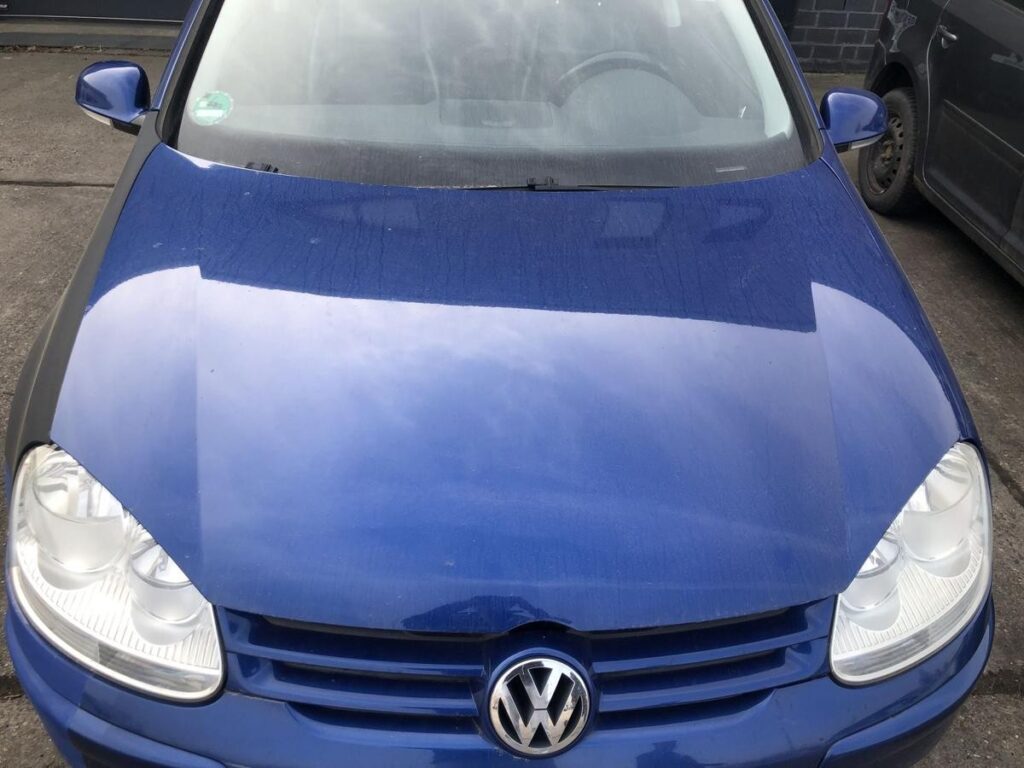 Volkswagen Golf V / 1K Front Hood Laser Blue Metallic OEM 1K0823031J