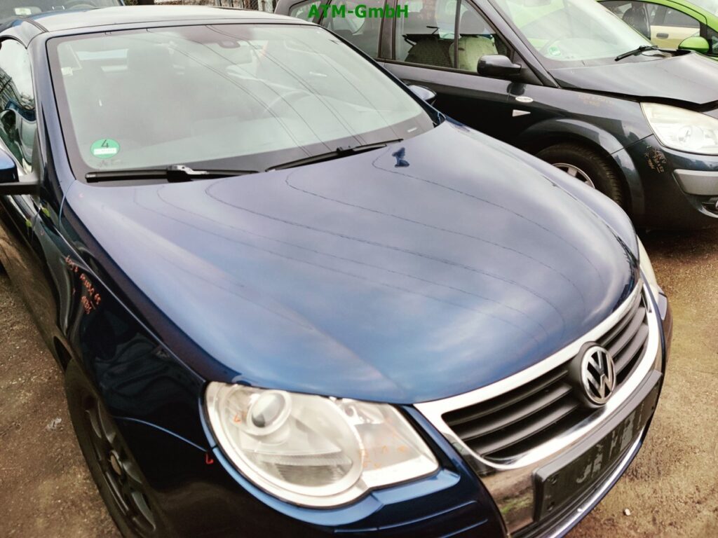 Volkswagen Eos Front Hood Shadow Blue Metallic