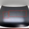 Volkswagen Passat B8 / 3G Front Hood Black OEM 3G0823155C