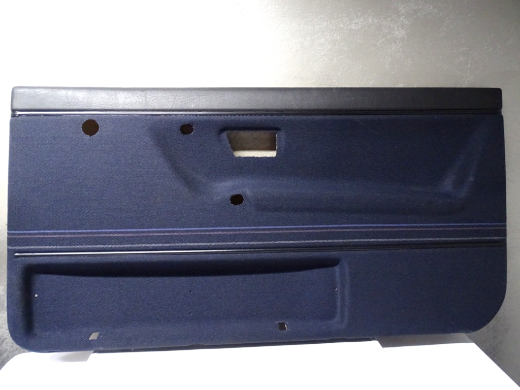 Volkswagen Golf II Front Right Door Panel Blue OEM 191867012