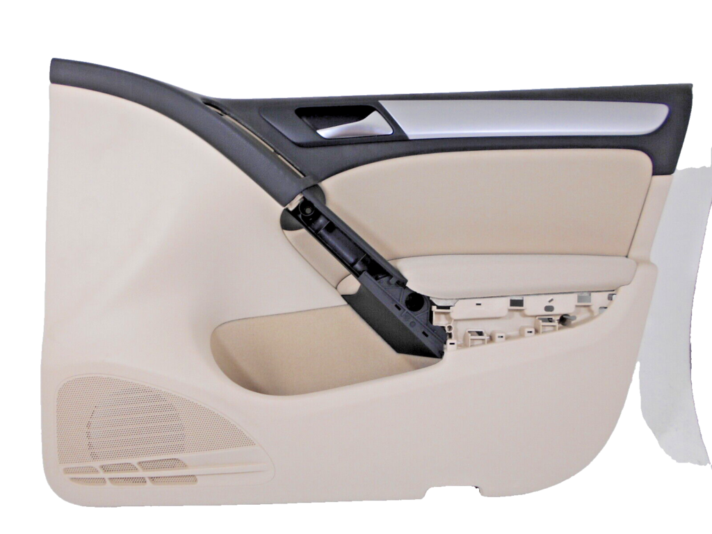Volkswagen Golf Front Right Door Panel Beige / Black OEM 5K4867012BK