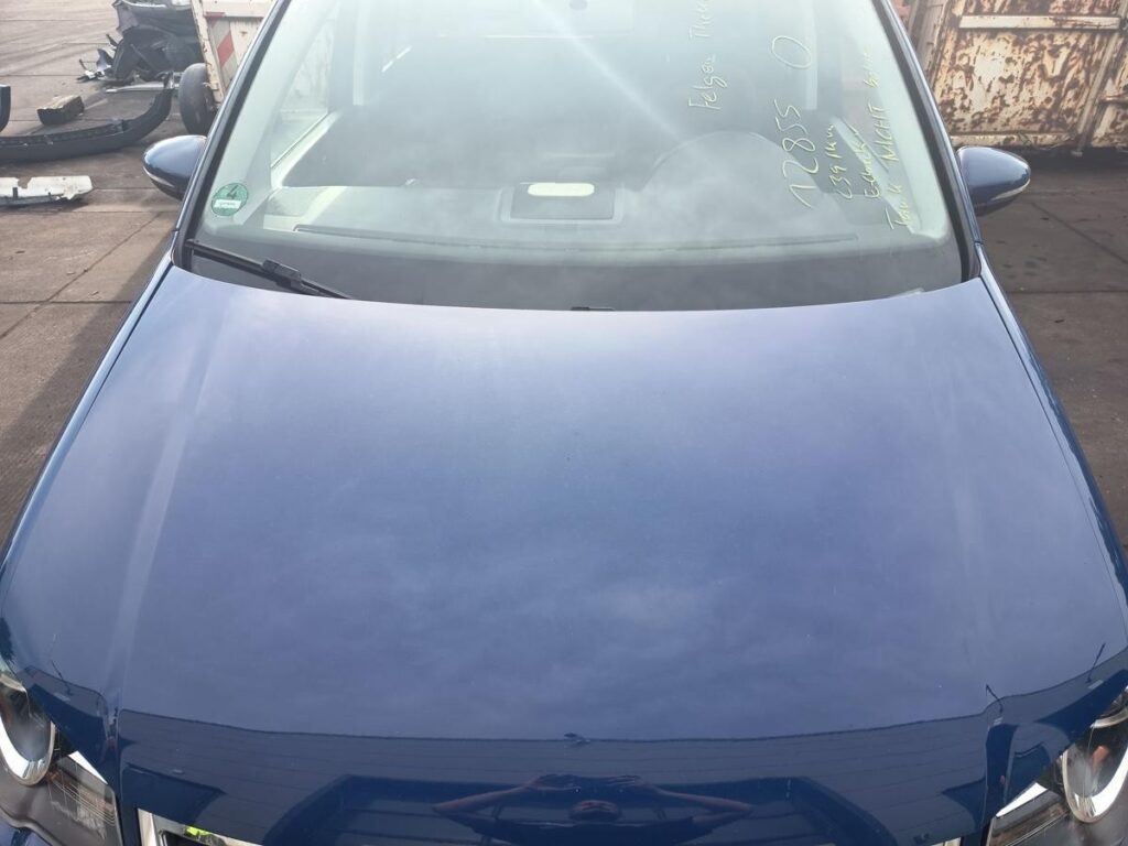 Volkswagen Touran 1T GP Front Hood India Blue OEM 1T0823031L