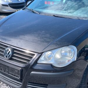 Volkswagen Polo 9N3 Front Hood Black