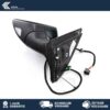 Volkswagen Tiguan I / 5N Left Door Mirror Venice Green OEM 5N1857501AH