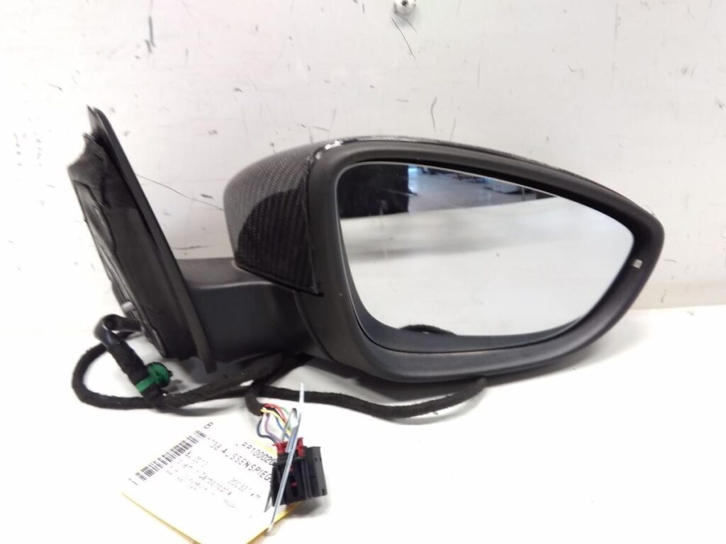 Volkswagen Passat B7 / 3C Right Door Mirror Carbon-look wrap OEM 3AA857508A9B9