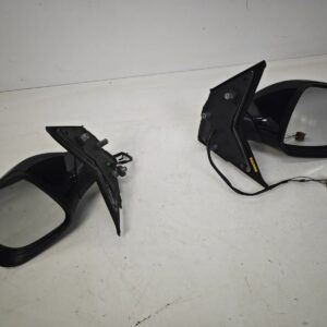 Volkswagen Transporter T5 Facelift Left and Right Door Mirror Pair Black