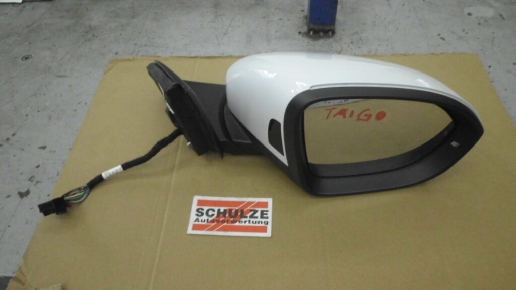 Volkswagen Taigo CS Right Door Mirror White OEM 2G7857502L9B9