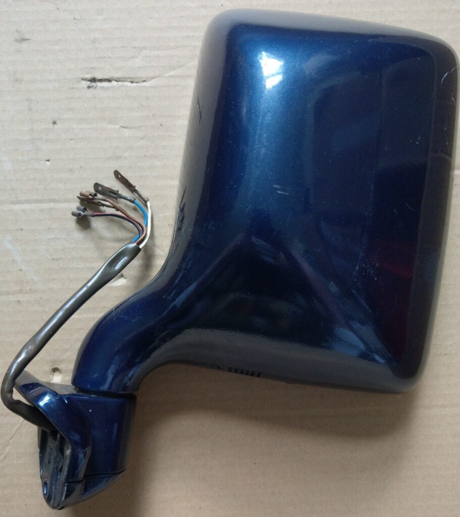 Volkswagen Transporter T3 Left Door Mirror Blue OEM 251857513