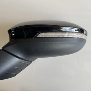 Volkswagen Golf VIII Left Door Mirror Black OEM 5H1857507AF