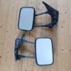 Volkswagen Transporter T4 Double Cab Left and Right Door Mirror Pair Black