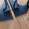 Volkswagen Transporter T4 Double Cab Left and Right Door Mirror Pair Black