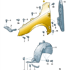 Skoda Octavia Front Left Fender OEM 5E0821105C