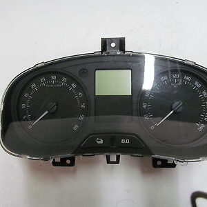 Skoda Fabia II 5J Analogue Instrument Cluster with Display OEM 5J0920800J