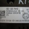 Skoda Octavia III 5E Analogue Instrument Cluster with Display OEM 5E0920741C