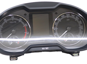 Skoda Octavia III 5E Analogue Instrument Cluster with Display OEM 5E0920780D